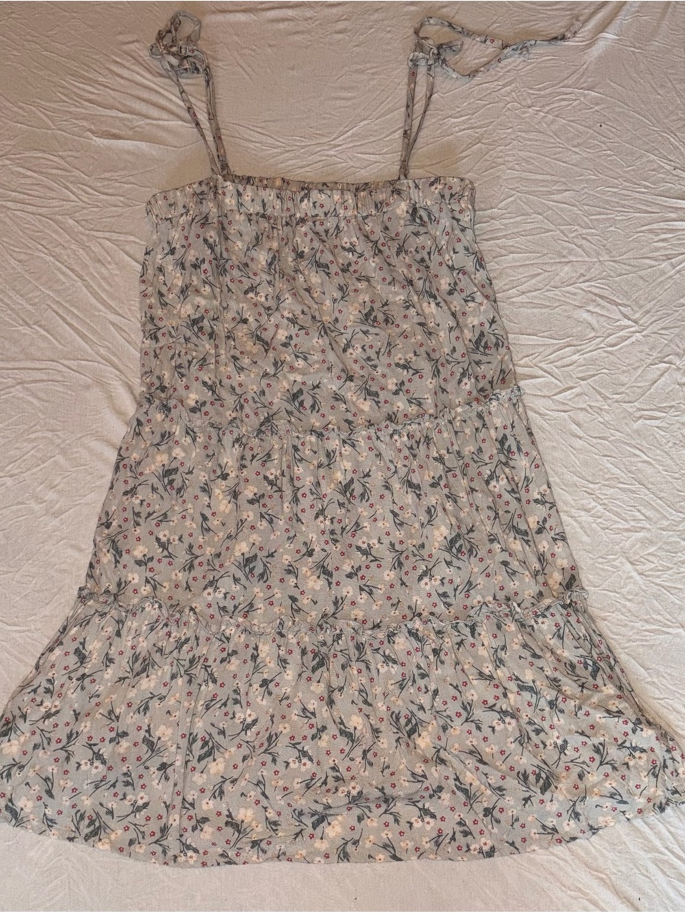 As U Wish green floral minidress